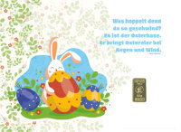 Geschenkbarren - 0,5 Gramm Goldbarren - Ostern Gr