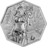 Round Witchcraft - Herbalist 2025 1 oz Silber