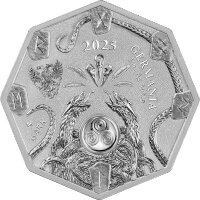 Round Witchcraft - Herbalist 2025 1 oz Silber