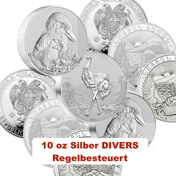 10 oz Silber DIVERS - Regelbesteuert