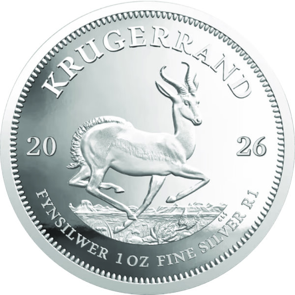 Südafrika Krügerrand 2026 1 oz Silber