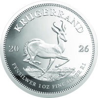 Südafrika Krügerrand 2026 1 oz Silber