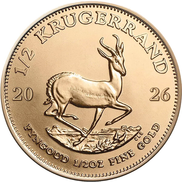 Südafrika Krügerrand 2026 1/2 oz Gold
