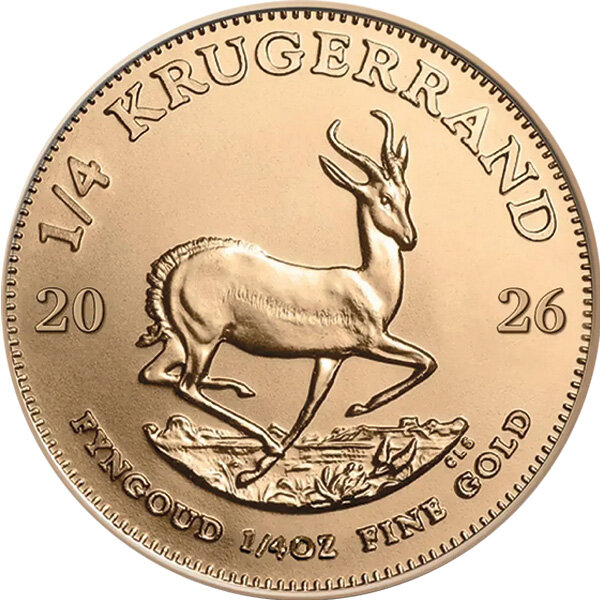 Südafrika Krügerrand 2026 1/4 oz Gold