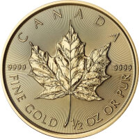 Kanada Maple Leaf 2026 1/2 oz Gold