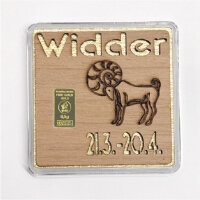 Holz-Geschenkbarren "Sternzeichen Widder"  -...