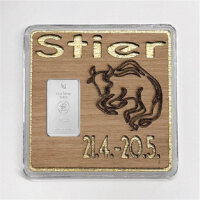 Holz-Geschenkbarren "Sternzeichen Stier"  - 1...