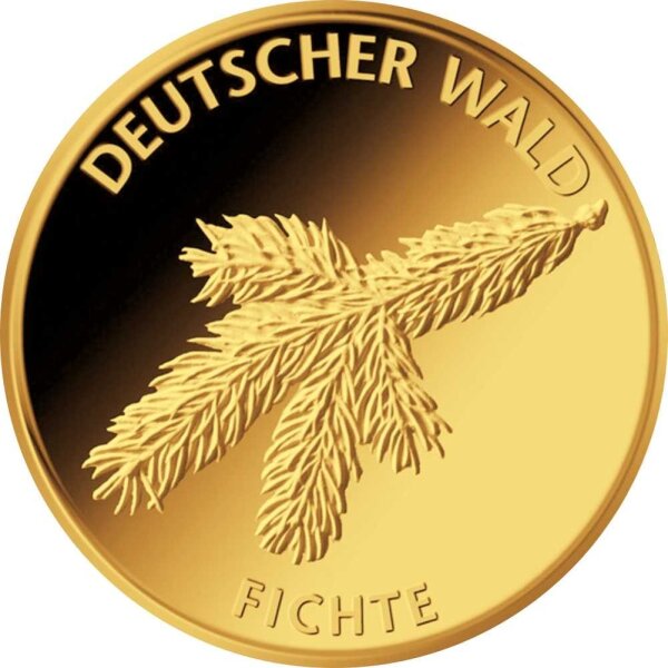 Deutschland 20 Euro Deutscher Wald 2012 - F - "Fichte"