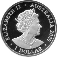 Australien Känguru RAM 2020 1/2 oz Silber PP in Originalbox