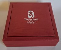 Medaille China 2008 - XXIX. Olympische Sommerspiele 2008 in Peking "Maskottchen" - Bronze vergoldet