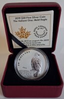 Kanada 20 Dollars 2019 - Weißkopfseeadler - Silber PP