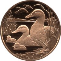 Österreich 100 Euro 2018 - Die Stockente - Gold