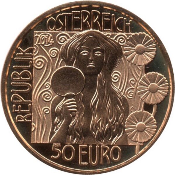 Österreich 50 Euro 2014 - Klimt`s Frauen "Judith II" - Gold