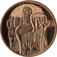 Österreich 50 Euro 2015 - Klimt`s Frauen "Medizin" - Gold