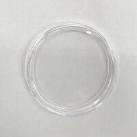 Originalkapsel gewölbt für China Panda in Silber