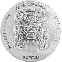 Korea ZI:SIN 2022 Tigris 1 oz Silber