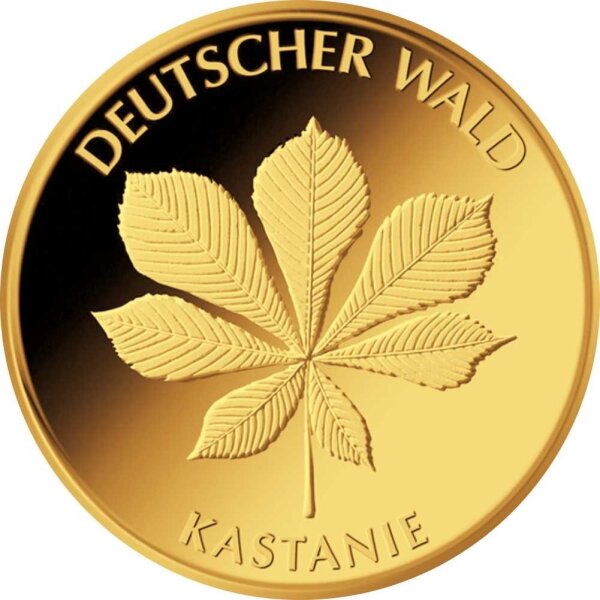 Deutschland 20 Euro Deutscher Wald 2014 - F - "Kastanie"