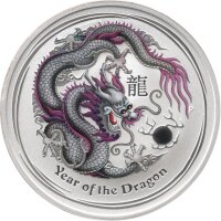 Australien Lunar II 2012 Jahr des Drachen 1 oz Silber...