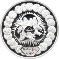 Australien 5 Dollars 2000 - XXVII. Olympische Spiele 2000...