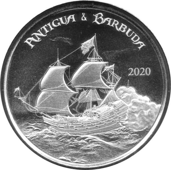 EC 8 2020 1. Ausgabe Antigua & Barbuda - Rum Runner - 1 oz Silber