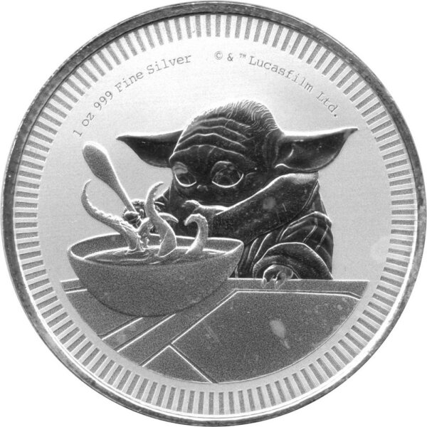 Niue Star Wars 2022 - Grogu Baby Yoda - 1 oz Silber