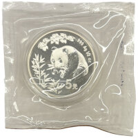 China Panda 1998 1/2 oz Silber - Originalfolie