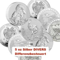 5 oz Silber DIVERS - differenzbesteuert
