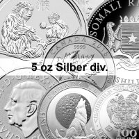 5 oz Silber Münze