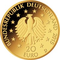 Deutschland 20 Euro Deutscher Wald 2015 - J - "Linde"