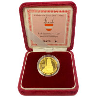 Österreich 500 Schilling 1996 Heinrich II Jasomirgott Gold