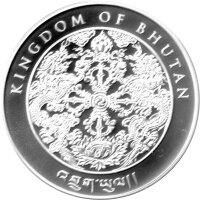 Bhutan 200 Ngultrum 2021 - Jahr des Ochsen - Silber