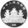 China 10 Yuan 1998 - Göttin Mazu - 1 oz Silber