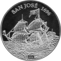 Mali 1.000 Francs 2016 - Segelschiff "San...