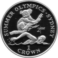 Gibraltar 1 Crown 1999 - XXVII. Olympische Sommerspiele...