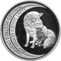 Andorra 10 Diners 1997 - Wildtiere "Rotfuchs" -...