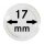 Ø 17 mm Münzkapseln Lindner 1 Stück