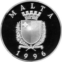 Malta 5 Lira 1996 - XXVI. Olympische Sommerspiele 1996 in Atlanta "Wasserball" - Silber PP