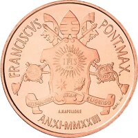 Vatikan 20 Euro 2023 - Kunst und Glaube - Erschaffung des Menschen - Kupfer