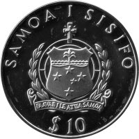 Samoa 10 Tala 1993 - XXVI. Olympische Sommerspiele 1996 in Atlanta "Turnen"- Silber PP