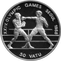 Vanuatu 50 Vatu 1988 - XXIV. Olympische Sommerspiele 1988...