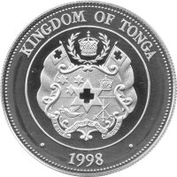 Tonga 50 Seniti 1998 - XXVII. Olympische Sommerspiele 2000 in Sydney "Boxen" - Silber PP