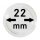Ø 22 mm Münzkapseln Lindner 1 Stück