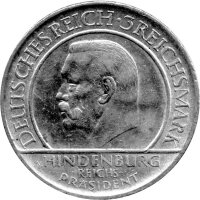 J.340 Weimarer R. 3 Mark 1929 -G- "Zum 10. Jahrestag der Reichsverfassung" - ss