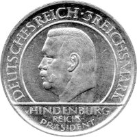 J.340 Weimarer R. 3 Mark 1929 -G- "Zum 10. Jahrestag der Reichsverfassung" - ss-vz