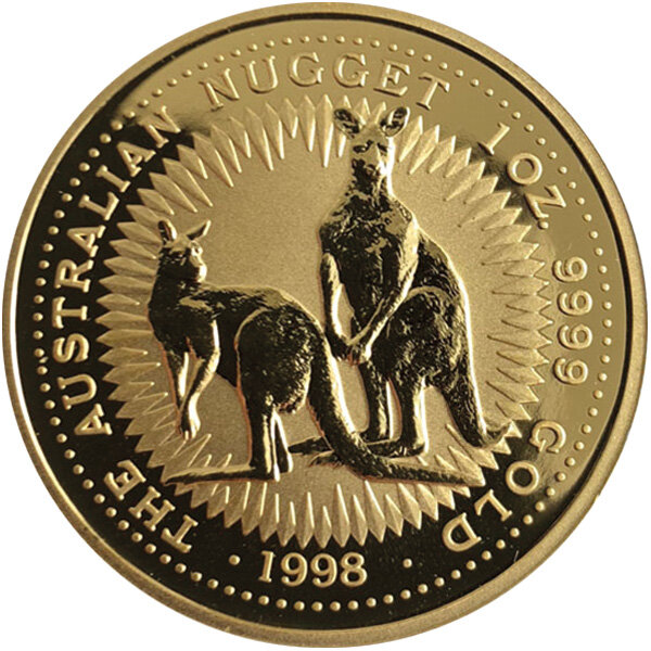Australien Känguru 1998 1/10 oz Gold