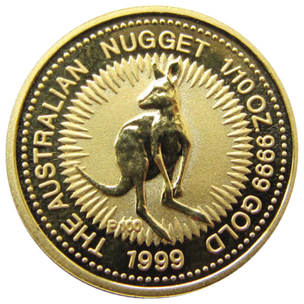 Australien Känguru 1999 1/10 oz Gold
