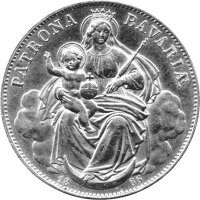 Bayern 1 Vereinstaler "Madonnentaler" 1866 -...