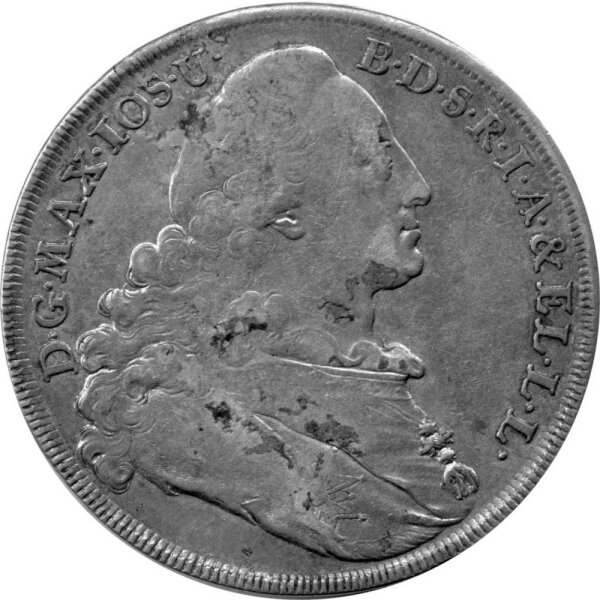 Bayern 1 Konventionstaler 1774 - Kurfürst Maximilian III. Joseph 1745-1777, KM#519.1