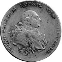 Brandenburg-Preußen 1 Reichstaler 1790 B -...