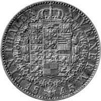 Brandenburg-Preußen 1 Taler 1845 A - König Friedrich Wilhelm IV. 1840-1861, KM#445